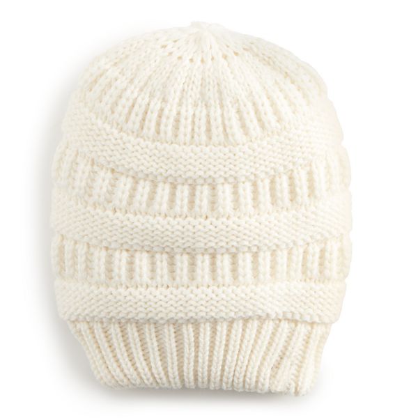 Women's Sonoma Goods For Life&reg; Beanie - Ivory