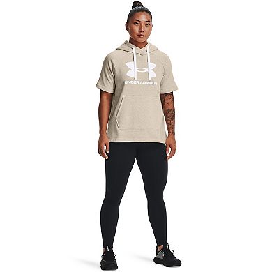 Women's Under Armour Rival Fleece Short Sleeve Hoodie