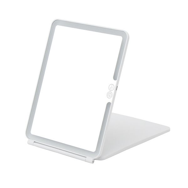 Vanity Planet - LED Mini Travel Mirror - White