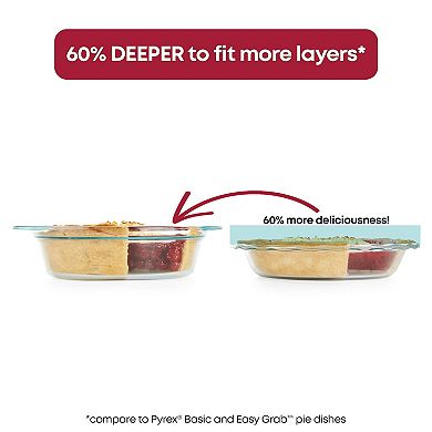 Pyrex 9.5-in. Deep Glass Baking Dish