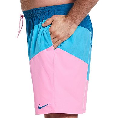 Big & Tall Nike 9" Color Surge Swim Trunks