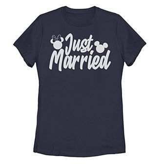 Disney's Mickey & Minnie "Just Married" Tee