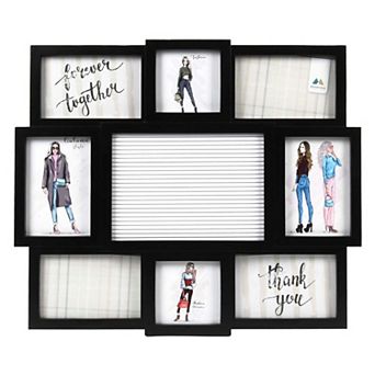 Prinz 8-Opening Letterboard Wall Collage Frame