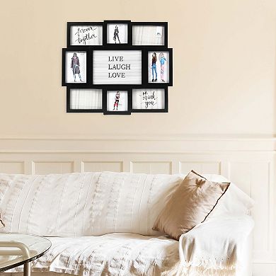 Prinz 8-Opening Letterboard Wall Collage Frame