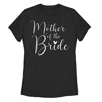 Disney's Mickey Mouse Ears Mother Of The Bride Women's Graphic Tee