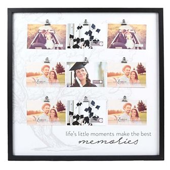 Prinz Family Tree 9-Clip Collage Wall Frame