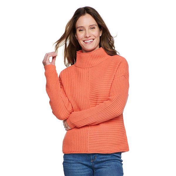 Kohls mock turtleneck womens best sale