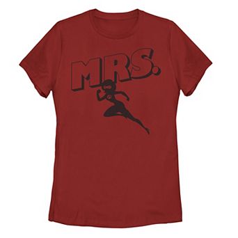 Disney's Pixar The Incredibles Valentine's Day Juniors' Mrs. Elastigirl Graphic Tee