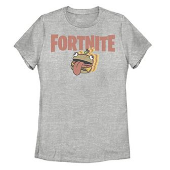 Juniors' Fortnite Durr Burger Logo Tee