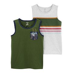 Essentials Boys 2-Pack Active Muscle Tank