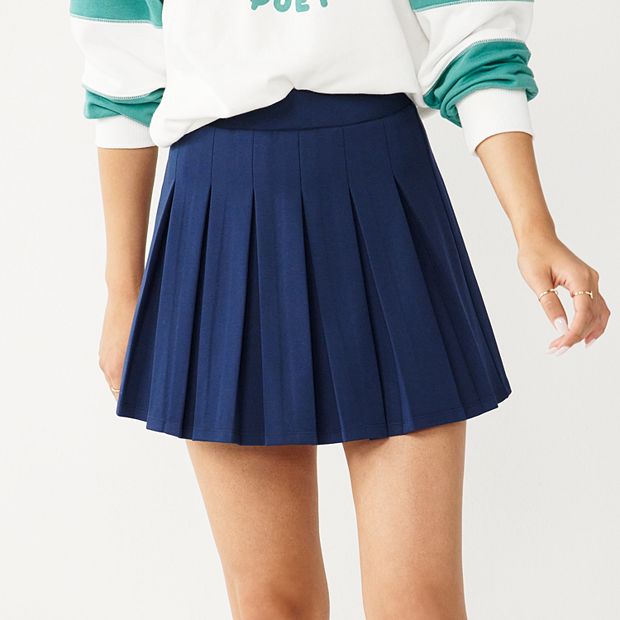 Pleated 2025 skirt kohls