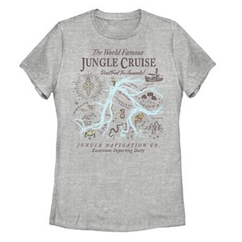 Disney's Jungle Cruise Juniors' Map Of The Jungle Graphic Tee