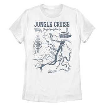 Disney's Jungle Cruise Juniors' Treasure Map Graphic Tee