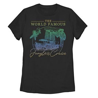 Disney's Jungle Cruise Juniors' Gradient Portrait Graphic Tee