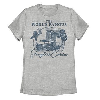 Disney's Jungle Cruise Juniors' Blue Hue Portrait Graphic Tee