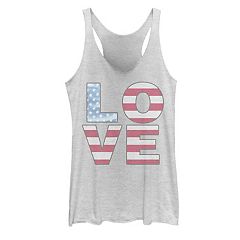 Gray American Flag Tank Top With Bow Detail  American flag tank top,  American shirts, Tank top fashion