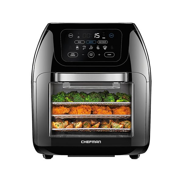 Chefman Stainless Steel Dual-Function Air Fryer and Toaster Oven, 20 L -  City Market