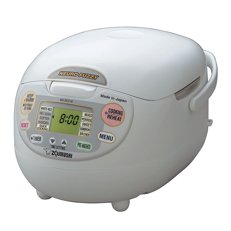 Zojirushi Neuro Fuzzy 5.5-Cup Rice Cooker, Multicolor