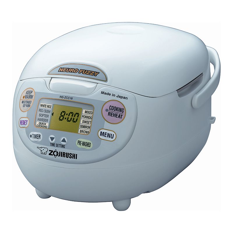 Zojirushi Neuro Fuzzy 10-Cup Rice Cooker, Multicolor