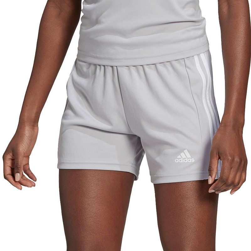 Womens adidas Squadra 21 Soccer Shorts, Size: XS, Silver