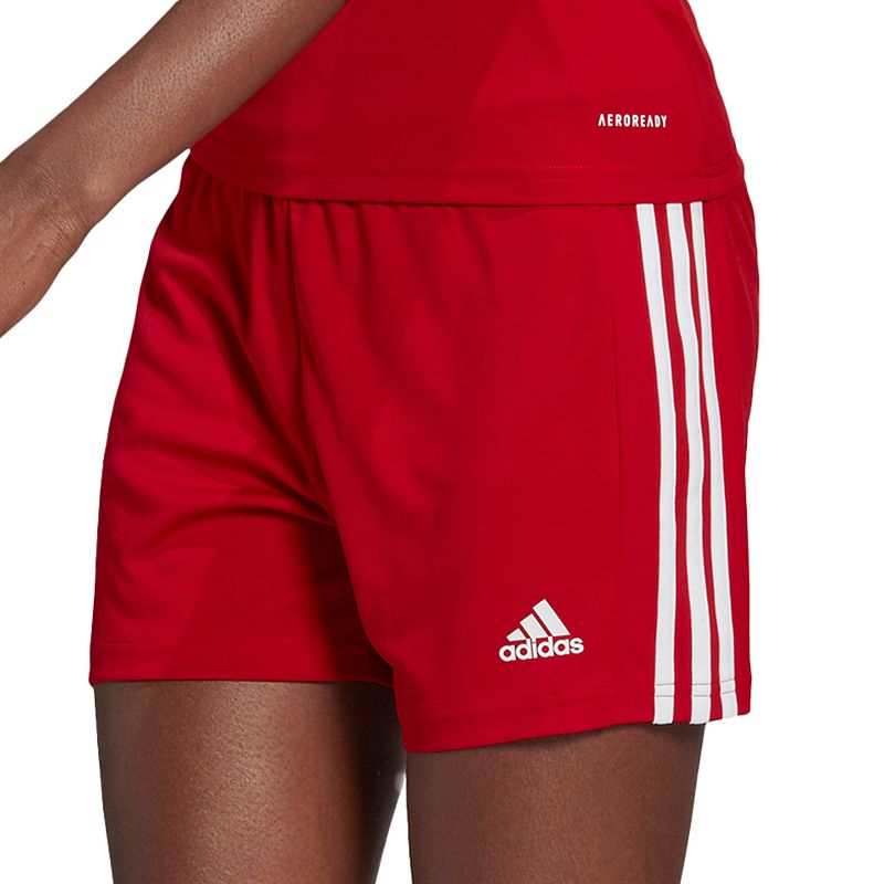 Womens adidas Squadra 21 Soccer Shorts, Size: XS, Med Red