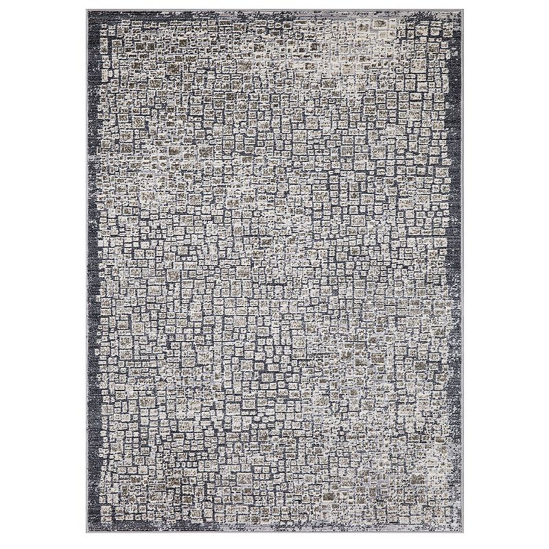 Concord Global Tribeca Area Rug, Grey, 8X11 Ft