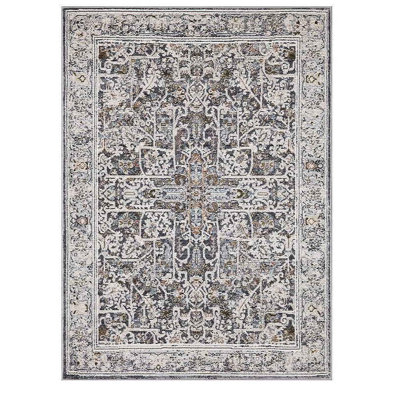 Concord Global Vista Area Rug, Multicolor, 5X7 Ft