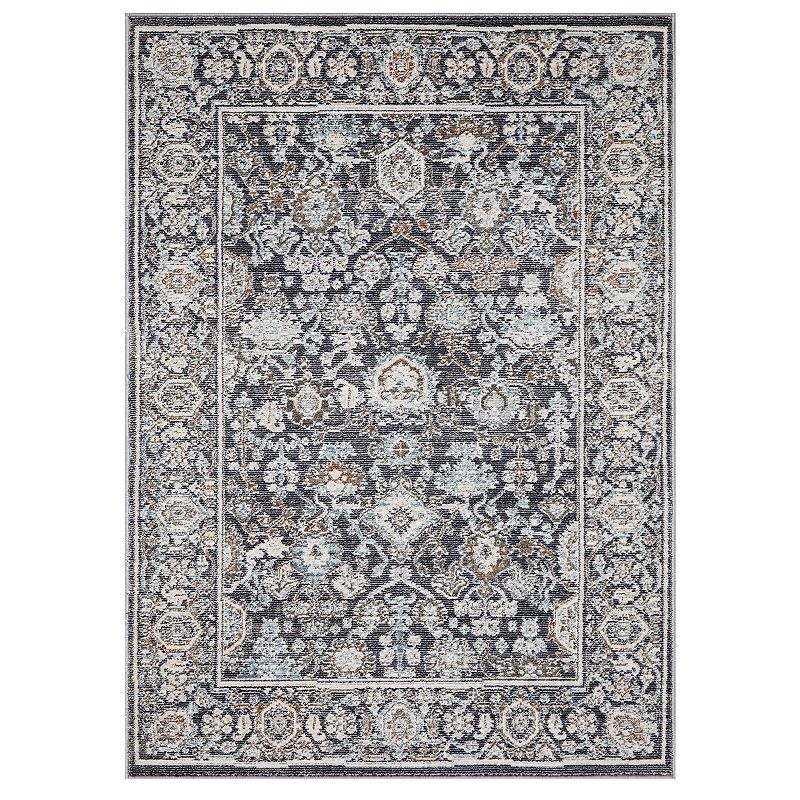 Concord Global Sultan Area Rug, Multicolor, 5X7 Ft