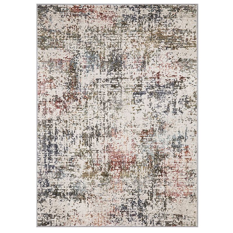 Concord Global Charlotte Area Rug, Multicolor, 5X7 Ft