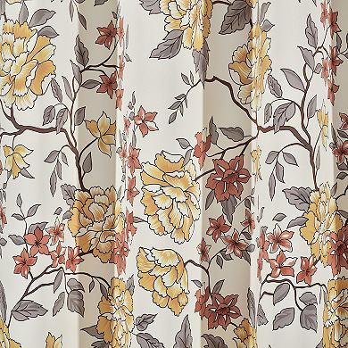 Lush Decor Ivana Floral Window Curtain 2-Pack