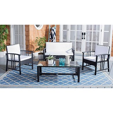 Safavieh Reslor 4-Piece Outdoor Living Set