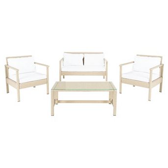 Safavieh Garnen 4 pc Outdoor Living Set
