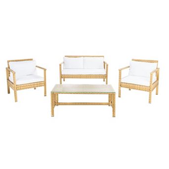 Safavieh Garnen 4 pc Outdoor Living Set