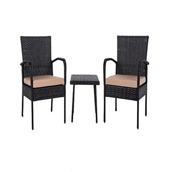 Safavieh Moore 3 pc Outdoor Lounge Set