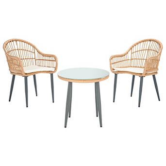 Safavieh Berlen 3 pc Outdoor Lounger Set