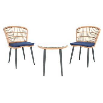 Safavieh Prenza 3 pc Outdoor Lounger Set