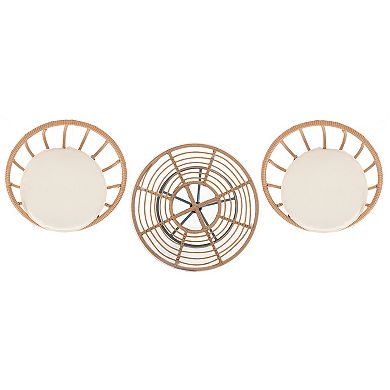 Safavieh Lersa 3-Piece Outdoor Lounger Set