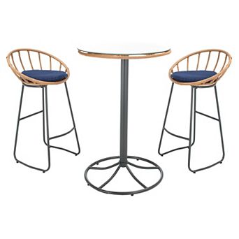 Safavieh Lersa 3 pc Outdoor Lounger Set