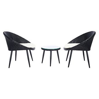 Safavieh Merami 3 pc Outdoor Lounger Set