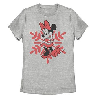 Disney's Minnie Mouse Juniors' Christmas Graphic Tee