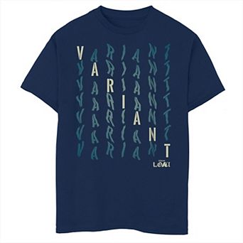Boys 8-20 Marvel Loki Variant World Puzzle Tee