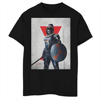 Boys 6-20 Marvel Black Widow The Taskmaster Poster Tee