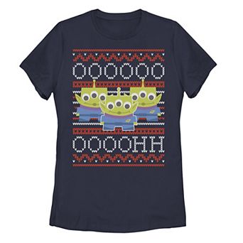 Disney / Pixar's Toy Story Juniors' Aliens Ooooh Ugly Sweater Tee