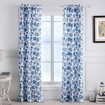 Greenland Home Fashions Pebble Beach Window Curtain Set