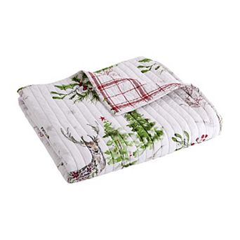 Levtex Home Villa Lugano Sleigh Bells Quilted Throw Blanket