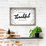 New View Grateful Thankful Blessed Wall Decor