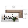 New View Family Forever Planked Wall Decor