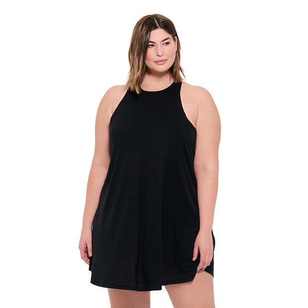 Plus size swimsuit hot sale cover ups kohls