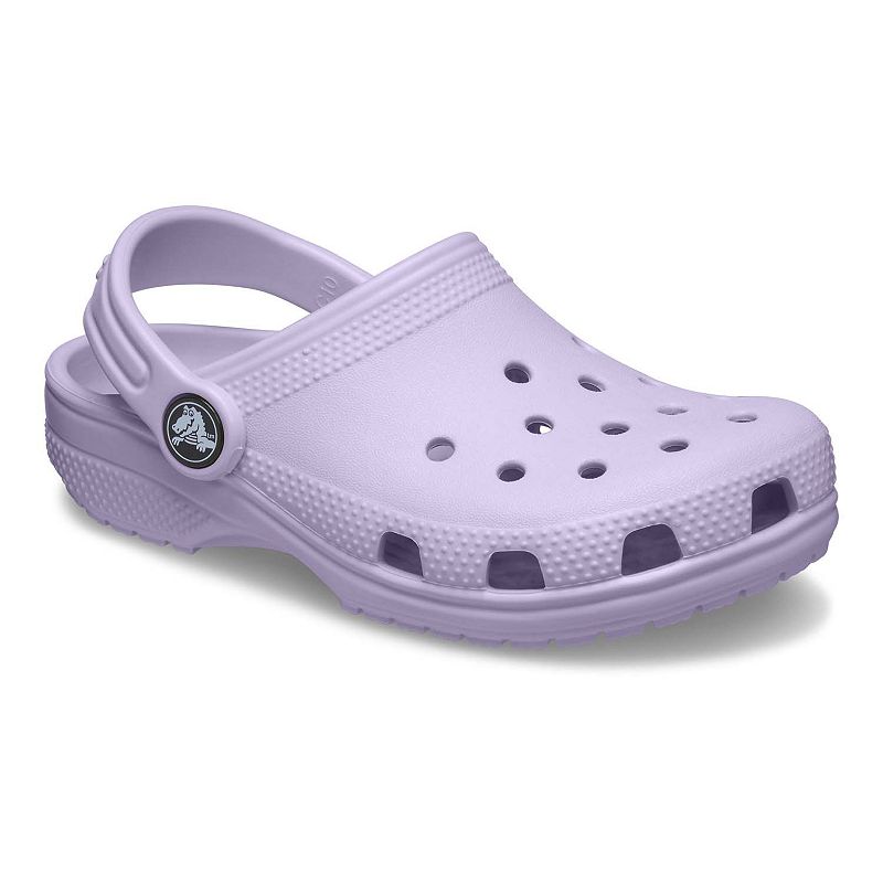 Crocs Classic Toddlers Clogs, Toddler Girls, Size: 5 T, Lt Purple