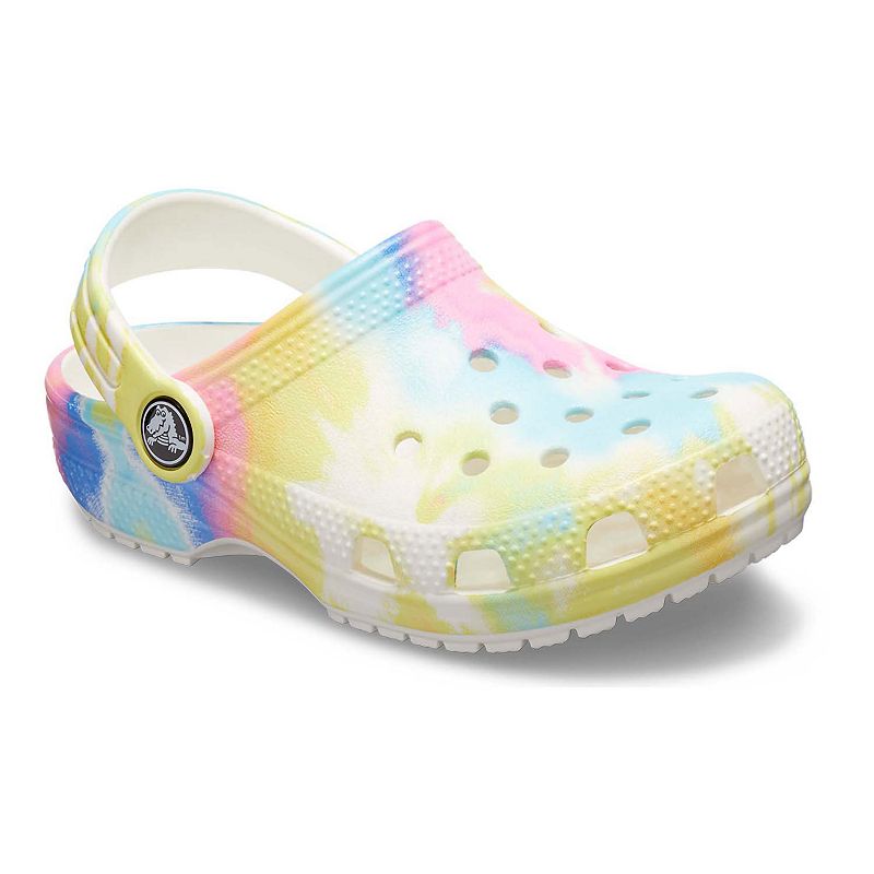 65189412 Crocs Classic TieDye Graphic Toddler Clogs, Toddle sku 65189412